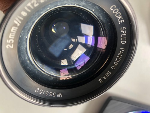 Cooke speed panchro lens 25mm - panchro,