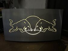 Light Up Red Bull Sign Commercial Enduro, Racing Car 