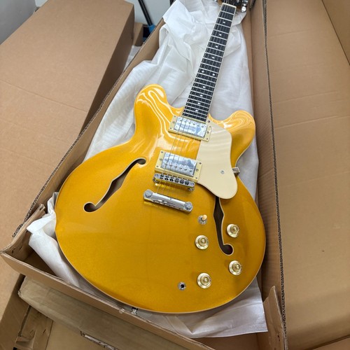 Custom gold es335 electric - custom,