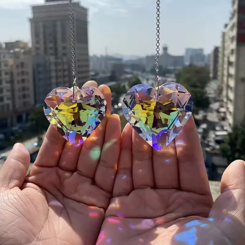 2pcs crystal sun catcher - 2pcs,