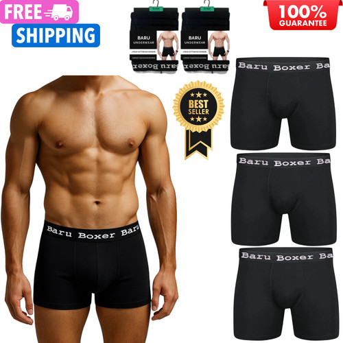 Pack black mens boxer - 12,
