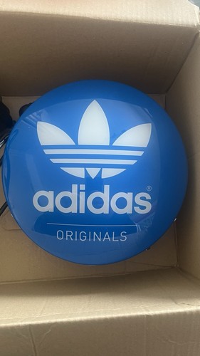 Adidas wall display - display, light.