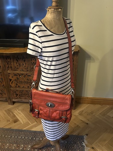 Fossil maddox red leather - fossil,