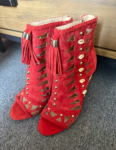 River island red - island, suede