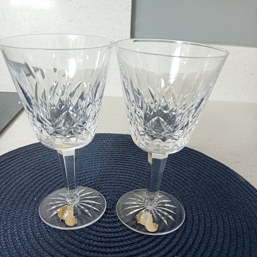 Pair waterford lismore cut - ,