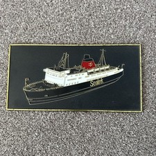 Sealink car ferry, wall plaque