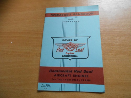 Operator handbook - operator's,