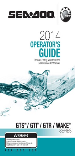 Sea doo owners manual - sea-doo,