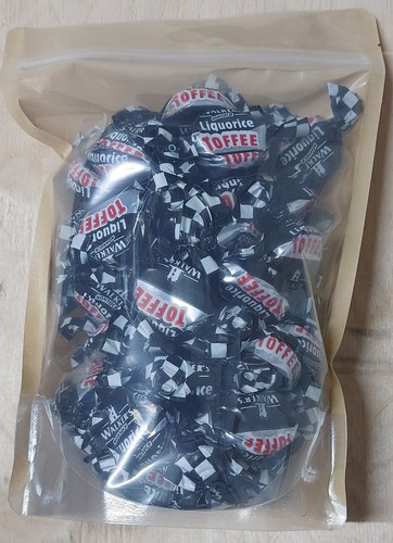 Liquorice toffee sweets 1kg - sweets,