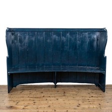 Antique Painted Pine Curved