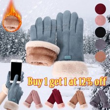 Thermal Windproof Waterproof Winter Gloves Touch Screen Warm Fleece Lined Mitten