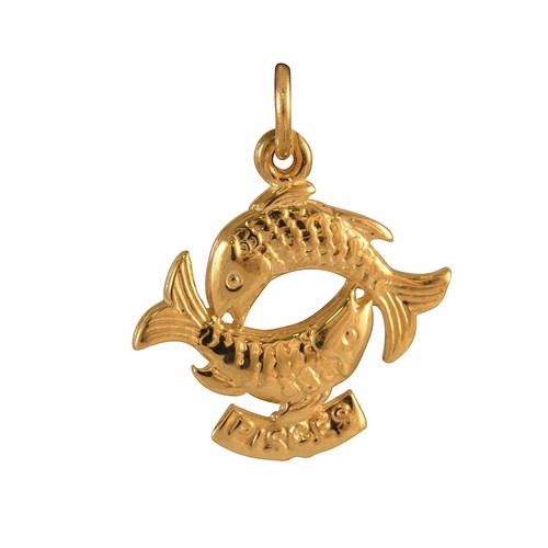 9ct gold zodiac - zodiac, charms