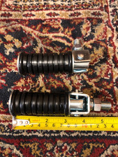 CUSTOM PAIR FOOT PEGS NEW ZINC
