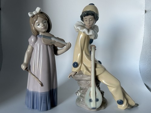 Nao lladro wandering minstrel - nao,