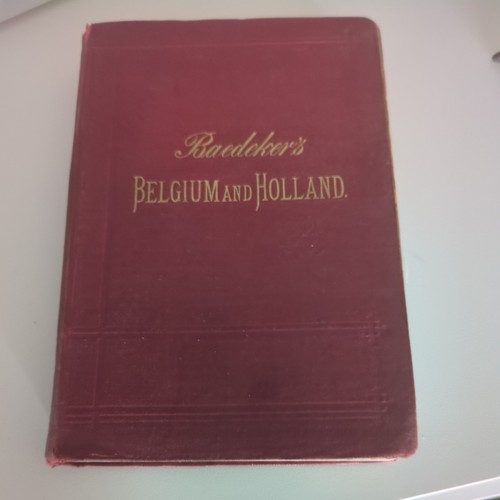 1881 baedeker belgium and - belgium,