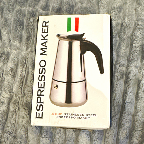 Cup stainless steel - steel, stovetop
