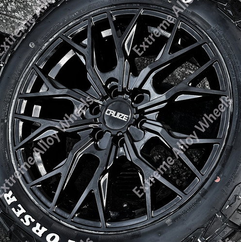 Black gtx alloy wheels for - black,