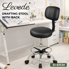 Levede swivel drafting chair - swivel,