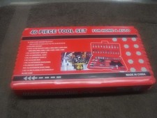 46 Piece Tool Set For Home And