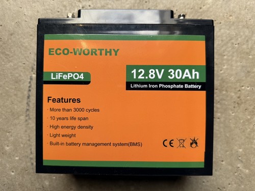 Eco worthy 12v 30ah lifepo4 - eco,