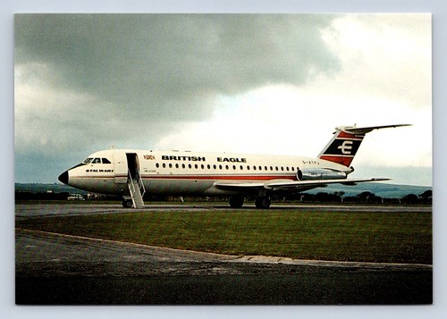 British eagle bac1 aircraft - eagle,
