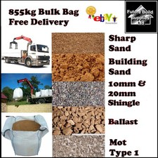 Bulk bags building sand sharp - building,
