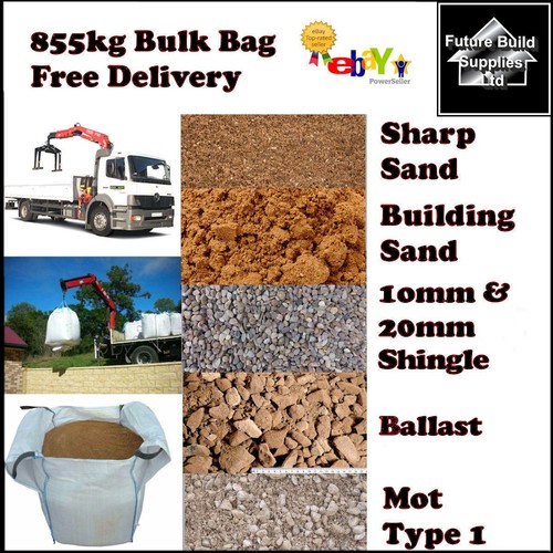 Bulk bags building - building, sand