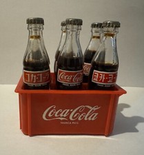 Old Coca Cola x 6 Mini Bottles