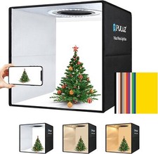 PULUZ 40cm Large LED Light Box Photo Tent Dimmable Photography Studio Shooting