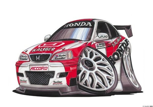 Honda accord btcc kaliber - honda,