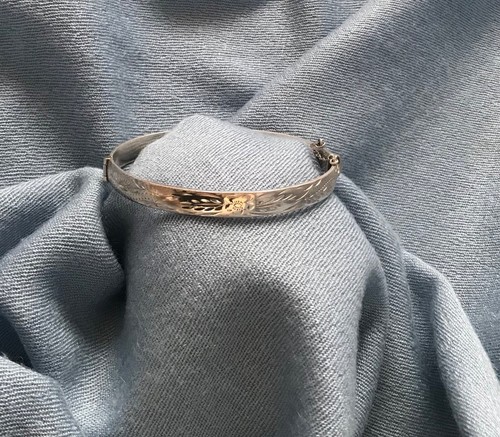 Vintage silver hinged - vintage,
