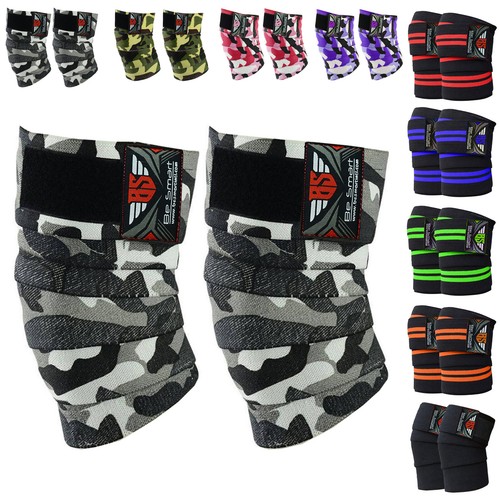 Knee wraps weight lifting - knee,