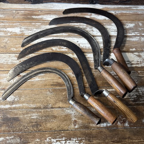 Vintage sickles scythes - 6,