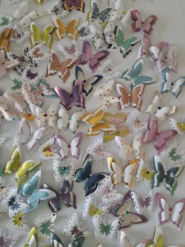 Die cut butterflies - 30,