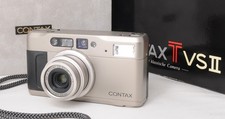 Contax TVS II [Near Mint in Box] Point & Shoot 35mm Film Camera From JAPAN