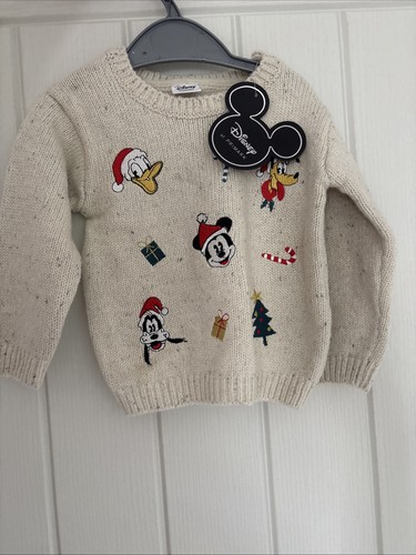 Disney baby christmas jumper - christmas,
