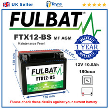 Motorcycle Battery for