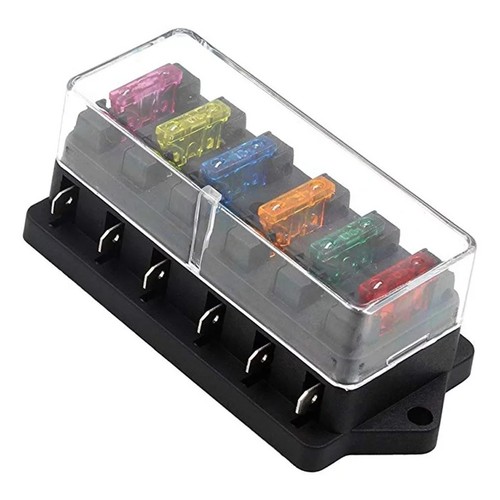 Way fuse box for standard - 4,