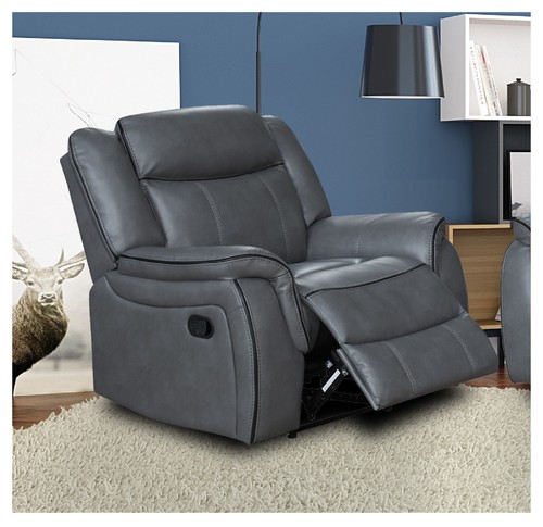 Grey high grade leather - grade, gel