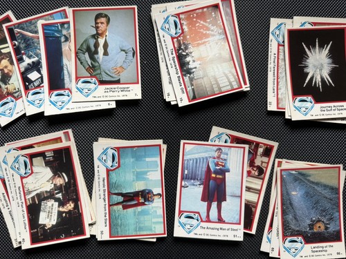 Superman the movie 1978 gum - superman,
