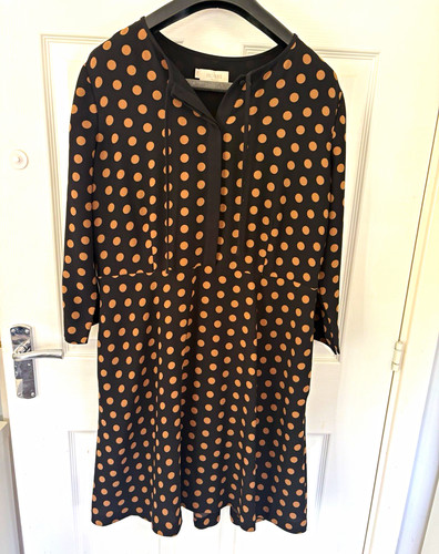 Hobbs black polka - dot, &