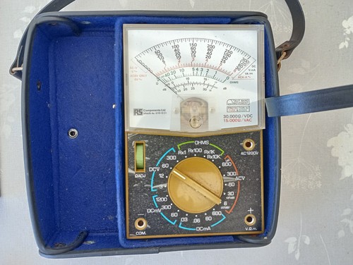 Multimeter analogue - rs,