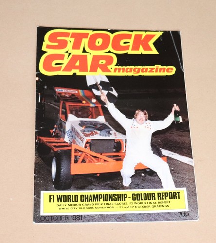 Stock car magazine - car, october