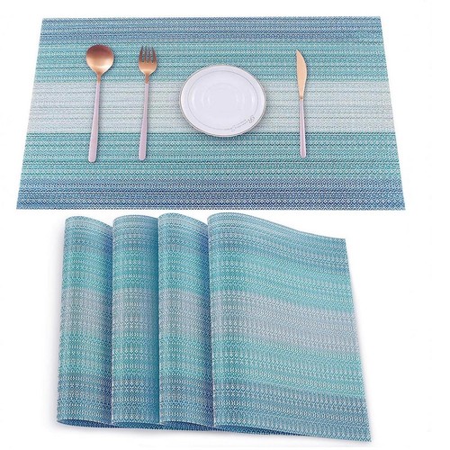 Vinyl table mats set 4 - set,