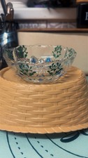 Handpainted New Glass Dish