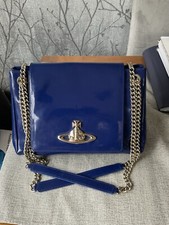 VIVIENNE WESTWOOD BLUE LEATHER