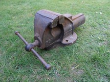 Vintage Record No 35P Engineers Heavy-Duty  Bench Vice 5" Jaws