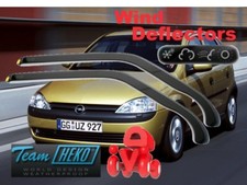 For OPEL / GM / VAUXHALL CORSA C 2000 - 2006 Wind deflectors 5D 2.pc HEKO  25345