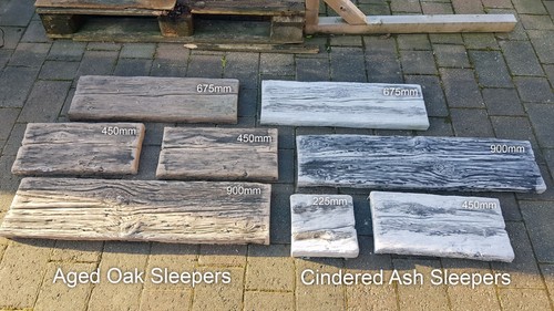 Wood effect concrete - wood, &