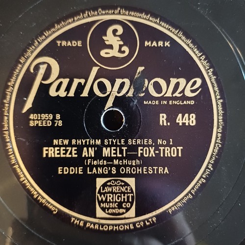 Eddie lang freeze melt - lang, an'
